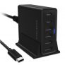 Choetech mobilladdare med 2 USB-C och 4 USB-A