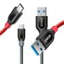 Anker PowerLine+ USB-A till USB-C kabel, 90cm