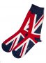 Strumpa union jack BIG ZIZE 45-47