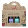 Sati – Nagellack Giftfri Purple & Green 2-pack