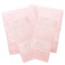 4-pack handdukar med namn – Pink crown